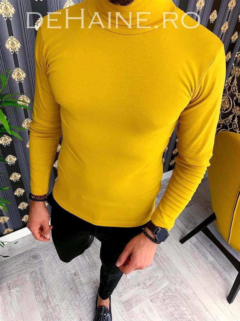 Helanca barbati mustar slim fit zr a2919